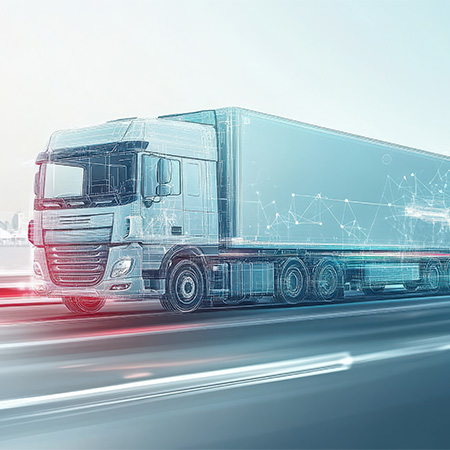 Digitaler LKW.
